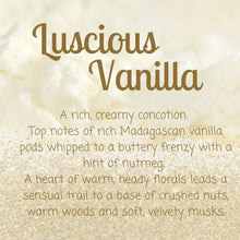 Load image into Gallery viewer, LUSCIOUS VANILLA SCENT STICK