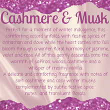Load image into Gallery viewer, CASHMERE AND MUSK MINI SNAP BAR

